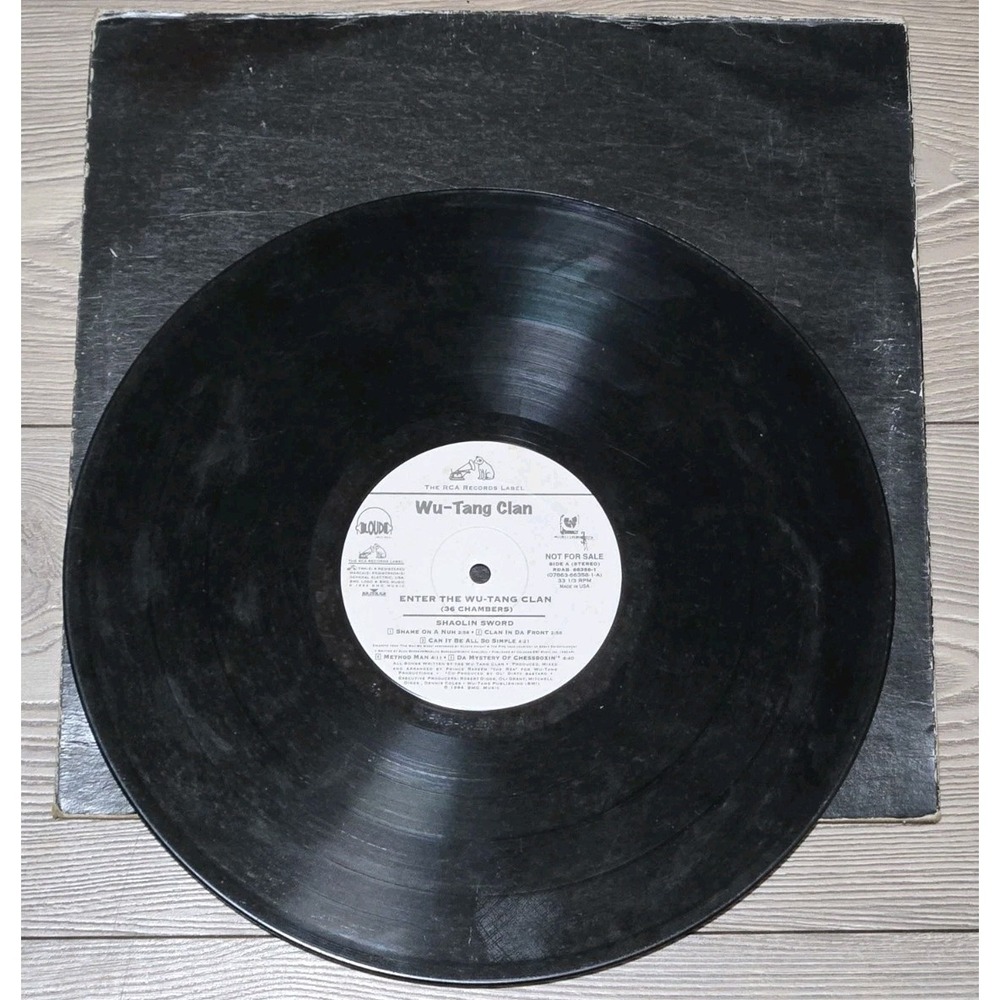 Wu-Tang Clan Enter The Wu-Tang Clan (36 Chambers) 1994 Loud Promo LP Vinyl